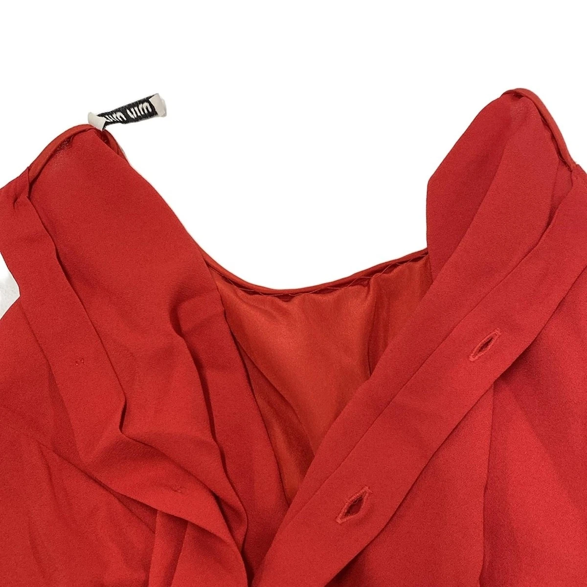 MIU MIU Tunica donna multi rossa originale miumiu