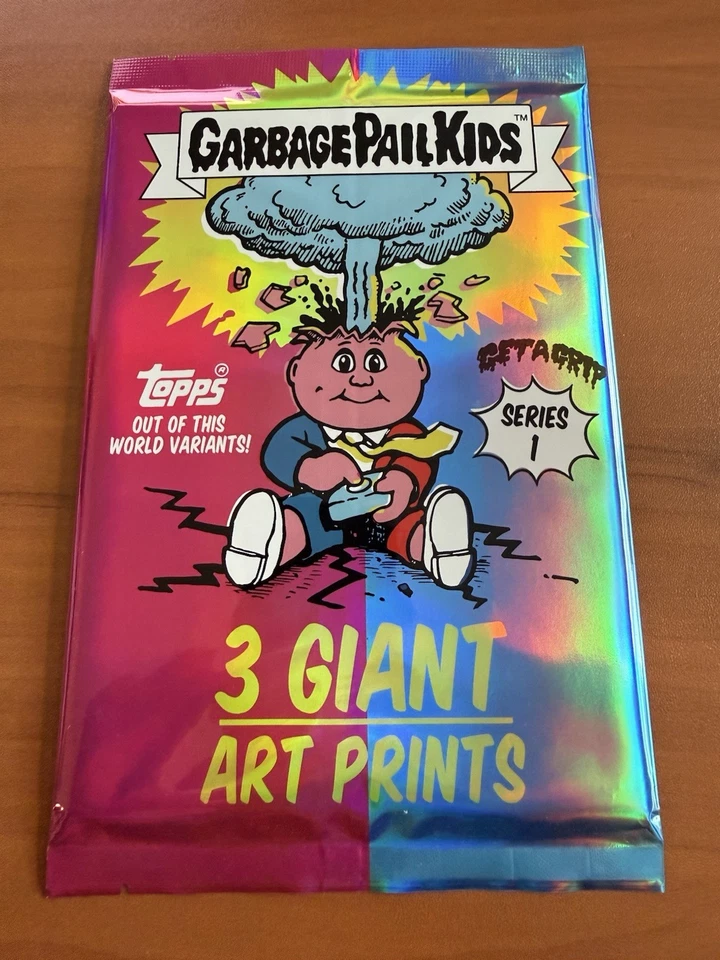 Garbage Pail Kids GPK GIANT 5x7 Art Prints Series 1 LIVE MIKE GOLD FOIL 11/50 - Image 4 of 4