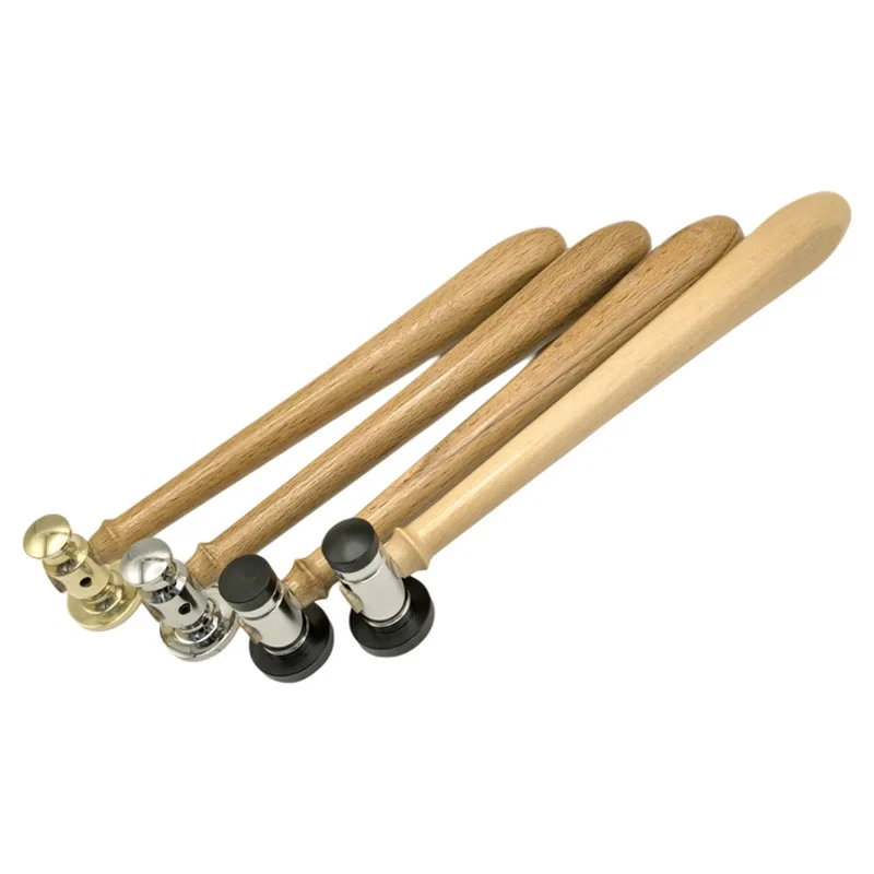 Herramientas de reparación de instrumentos de viento de latón Woodwind - Martillo abolladura doble lado 2025 NUEVO Foto 3 de 4