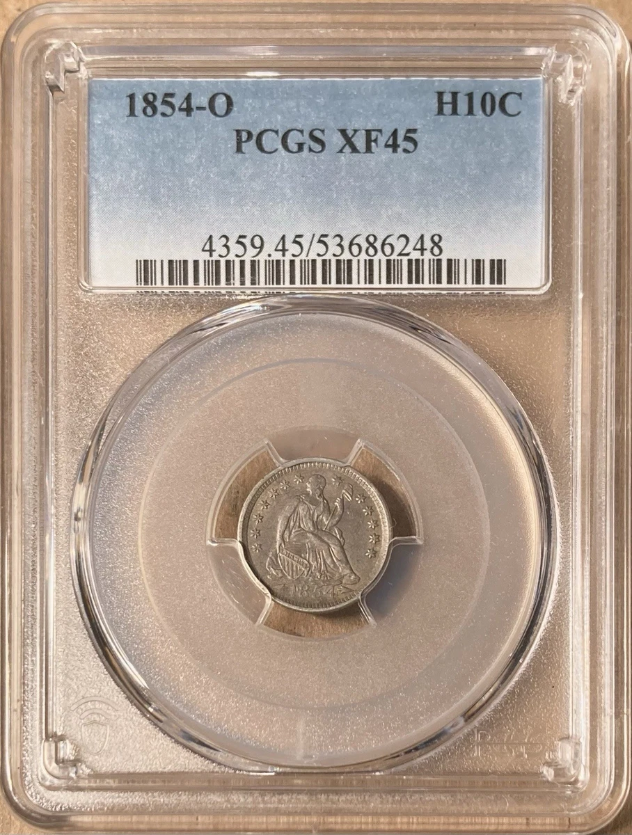 Grade XF 45 US Half Dimes for sale | eBay