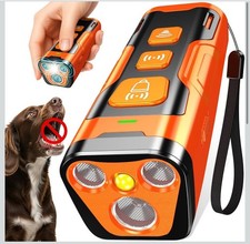 Dog Bark Deterrent Device, 3X Ultrasonic Anti Barking, 6 Training Modes 23 FT...