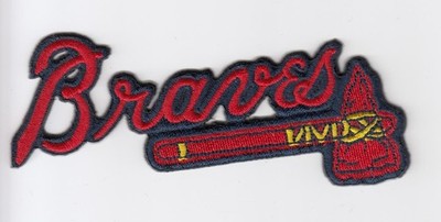 BASEBALL  AUFNÄHER  ATLANTA BRAVES      MLB   