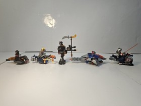 LEGO NEXO KNIGHTS: Jestro's Volcano Lair 70323 Evil Mobile 70316 Moltor's 70313