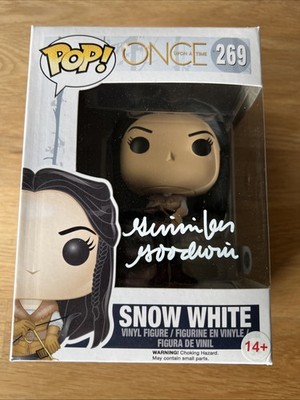 Once Upon A Time OUAT Snow White 269 SIGNED by Ginnifer Goodwin Funko COA SWAU