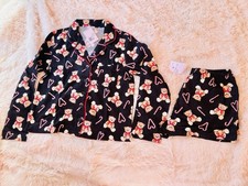 Pajama Shorts Set women medium