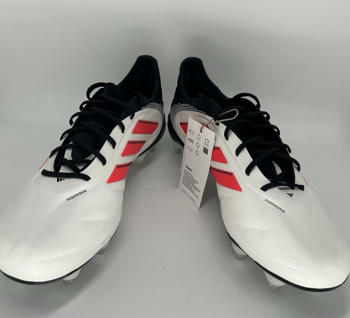 New Adidas Copa Pure III Elite SG Size 8.5 Men’s Soccer Cleat White Style ID9057 adidas Copa Pure.3 Firm Ground Soccer Cleats (White/White) main image 4