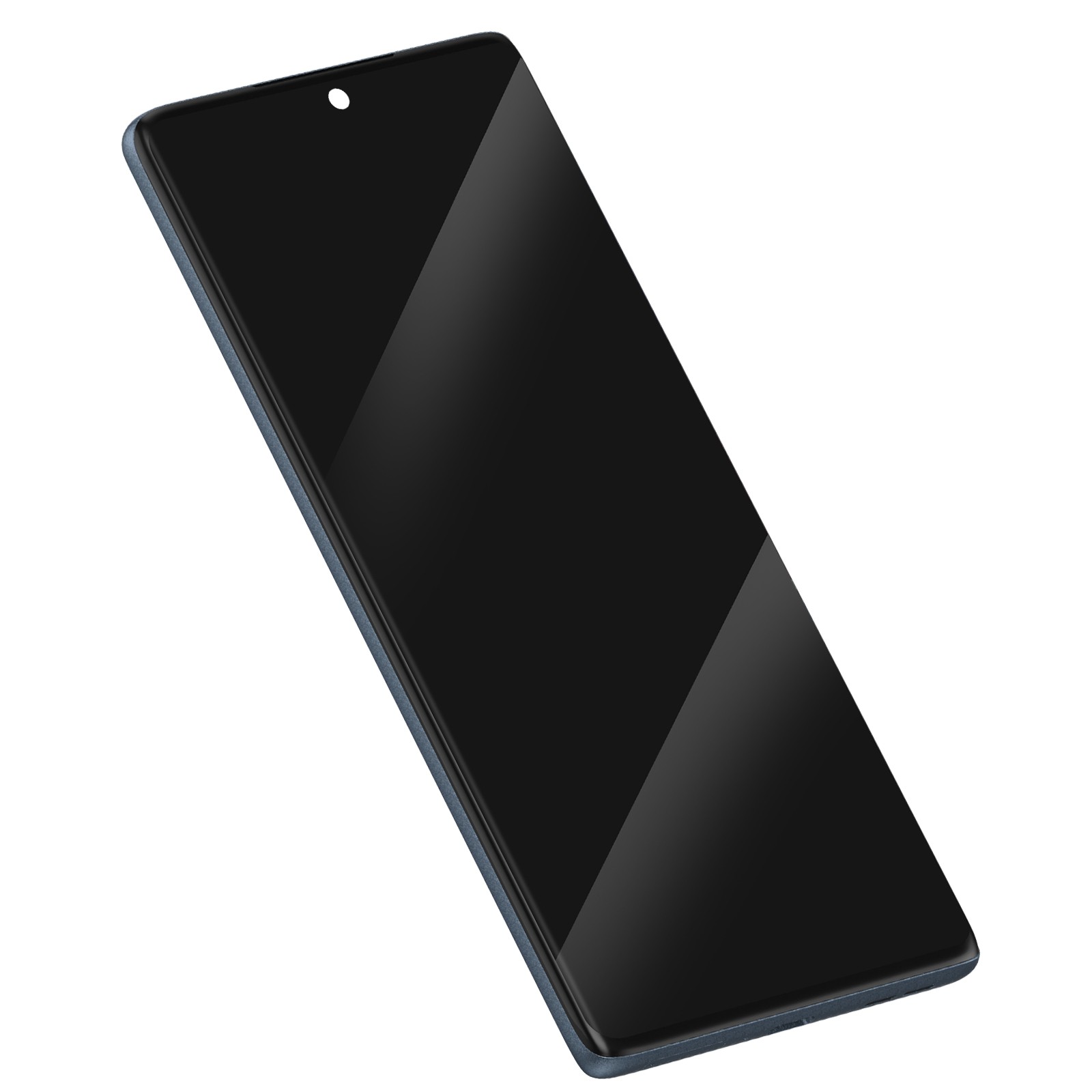 Smartphone Edge 50 Fusion bleu foncé avec grand écran incurvé de 6,7 pouces