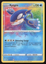 Kyogre 021/072 Amazing Rare Pokemon Shining F...