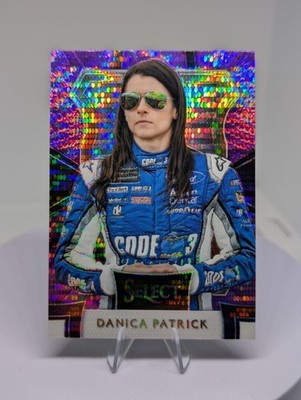 2017 Panini Select Grandstand Purple Pulsar Prizm Danica Patrick NASCAR