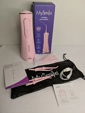 MySmile IPX7 Cordless Water Dental Flosser Oral Irrigator 5 Modes Teeth OPEN BOX
