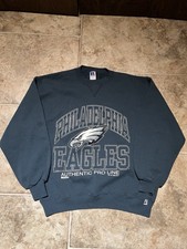 Vintage 90s Russell USA Athletic Pro Line Philadelphia Eagles Crewneck L