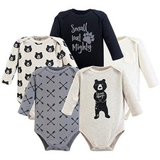 Yoga Sprout 5-Pack Hanging Bodysuit 12-18 Months Bear Hugs 5pk