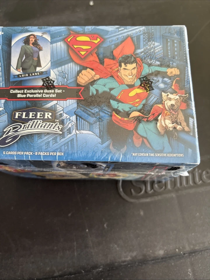 2025 Upper Deck Fleer Brilliants Superman Retail  Box New Sealed - Image 3 of 4