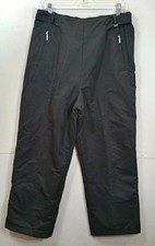 NILS Snow Pants Womens 14 Black Ski Snowboard Insulated Thermore by FISI