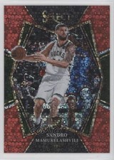 2021 Select Premier Level Red Disco Prizm 31/49 Sandro Mamukelashvili #199 18gk