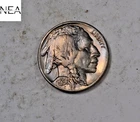 1936-D Buffalo Nickel ~ Almost Uncirculated AU (rainbow toned) ~ ZB820