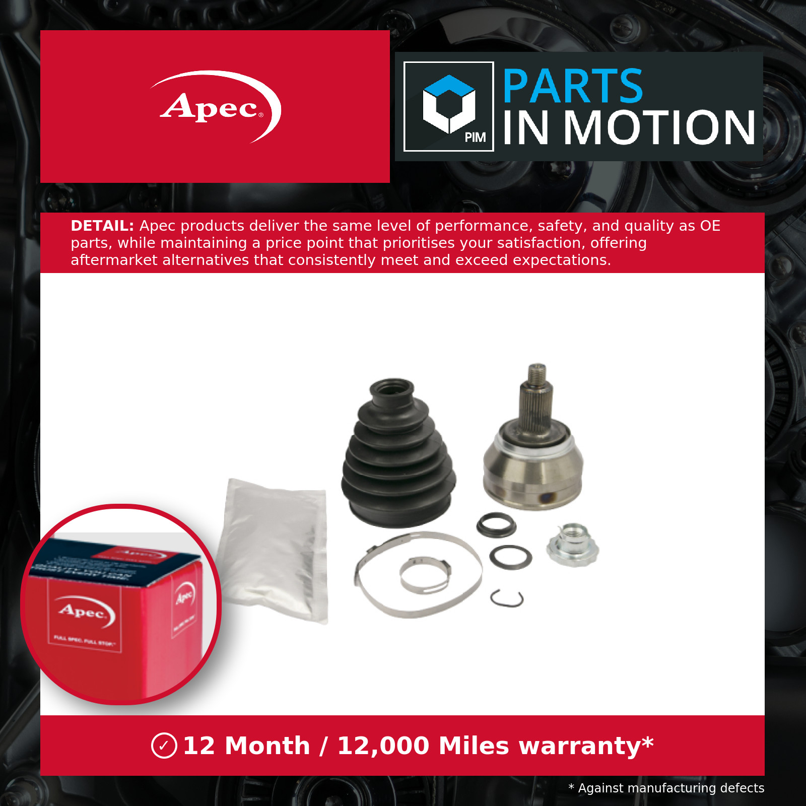 For AUDI A1 8X1 8XK 2010 to 2019 CV JOINT - Image 8