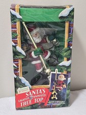 Vintage 1994 Mr Christmas Santas Lighted Anim...
