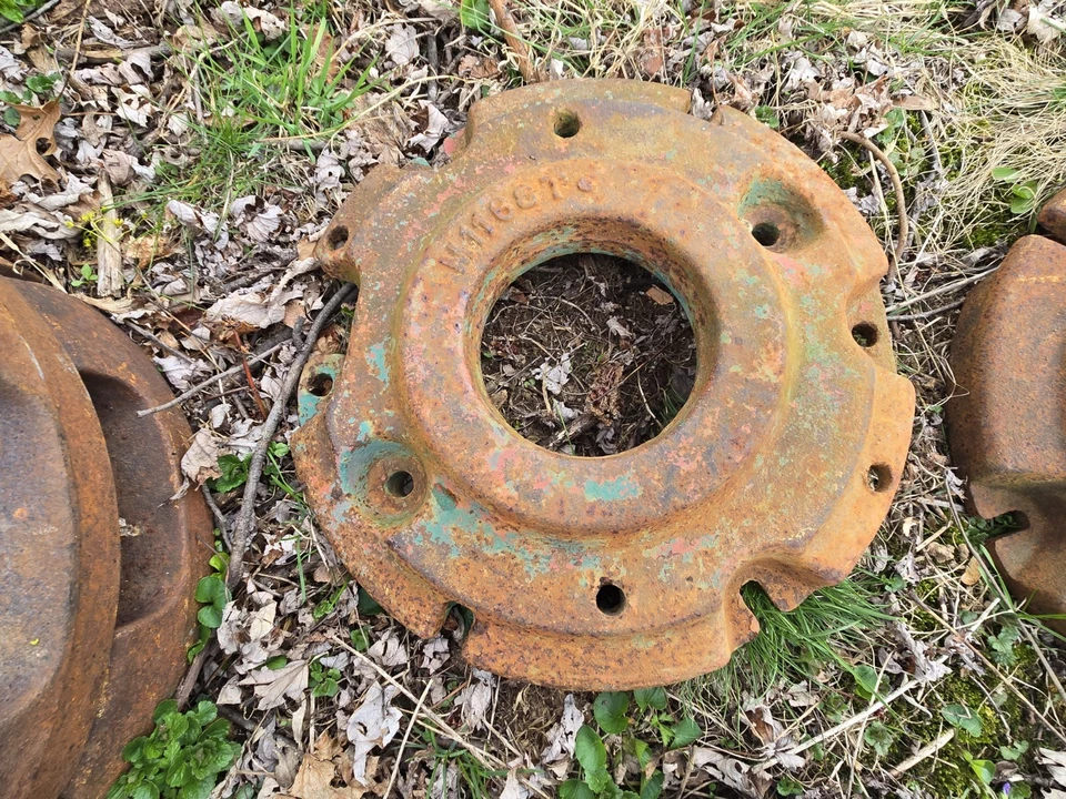 Peso de rueda delantera John Deere M1168T para MT, 40, 420, 430, 435 1010  Foto 2 de 4