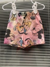 Up Cycle, Disney Inspired Kids, Hand, Dyed Shorts