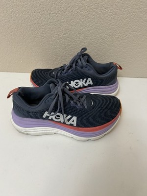 Hoka One One Womens Gaviota 5 1134270 ARP Blue Running Shoes Sneakers Size 8.0 D