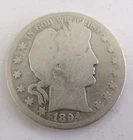 1894 O Barber Silver Half Dollar