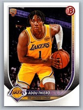 2025-26 Bowman Basketball #36 Adou Thiero, Los Angeles Lakers RC