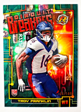2025 Topps Resurgence Troy Franklin GREEN Refractor RC SP #/149 Broncos Rookie!