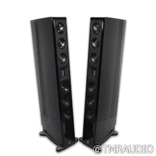 Borresen X6 Floorstanding Speakers; Black Pair
