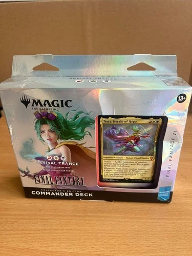Magic: The Gathering Collector’s FINAL FANTASY VI Commander Deck -(Box Damaged)