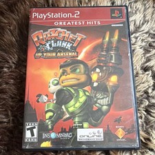 Sony Ratchet & Clank: Up Your Arsenal (PS2, 2004) [Greatest Hits]