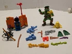 Vintage 90s TMNT Lot,Green Beret Ralph, Oozey Ooze Canon, Accessories/Weapons