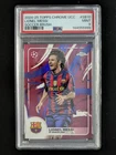 2024-25 Topps Chrome LIONEL MESSI Soccer Brush FC Barcelona #SB-10 PSA 9