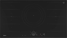 Neff T69FUV4L0 N90 Flex Induction 90cm Black Hob with Twist Pad Control