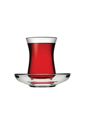 Pasabahce Premium Turkish Tea Cups and 4.1 Ounces, Set