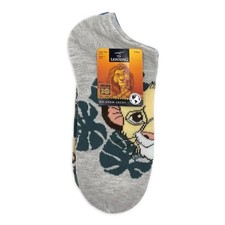 Disney Lion King Women's No Show Socks 3 Pairs Multicolor New Simba New