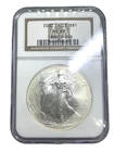 2000 American Eagle 1oz Silver Coin NGC MS69 Light Toning
