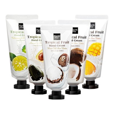 FARMSTAY Tropical Fruit Hand Cream 50g x 5ea / 1.76 fl oz / 5-types