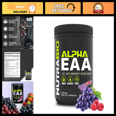 All-Day Essential Amino Acids Powder for Muscle Growth & Hydration - 30 Servings