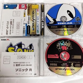 SONIC JAM SONIC R Sega Saturn Software