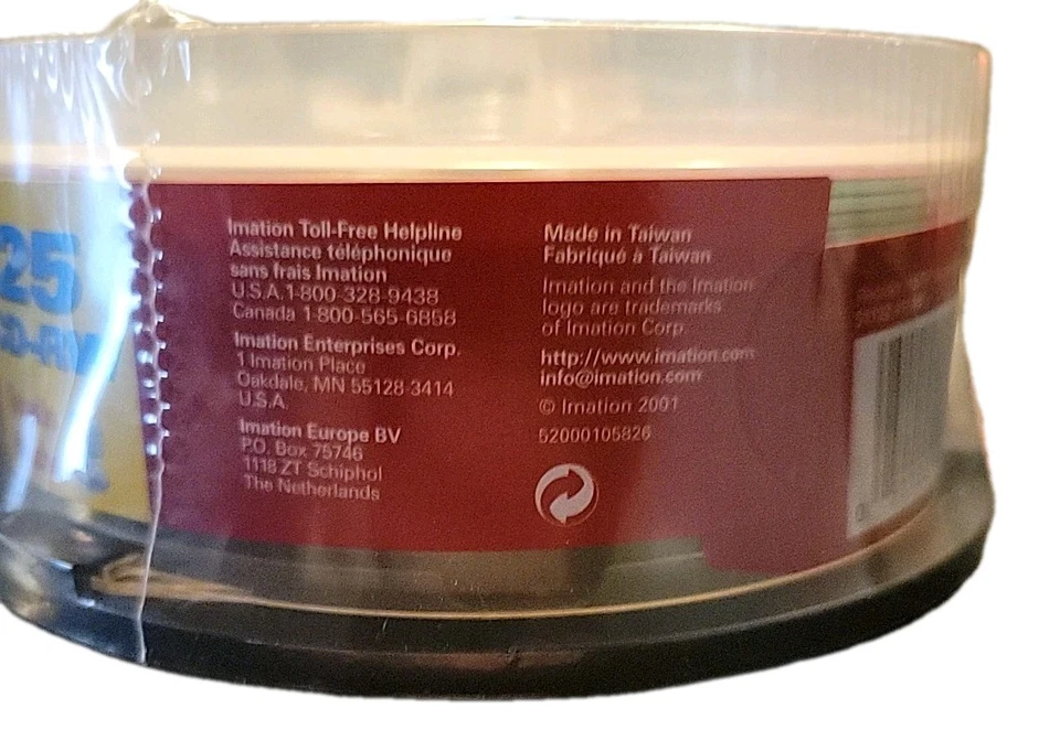 Imation 650 MB 74 Min CD-RW Data Rewritable Media 25 Pack Spindle Discs (H3) - Image 3 of 3