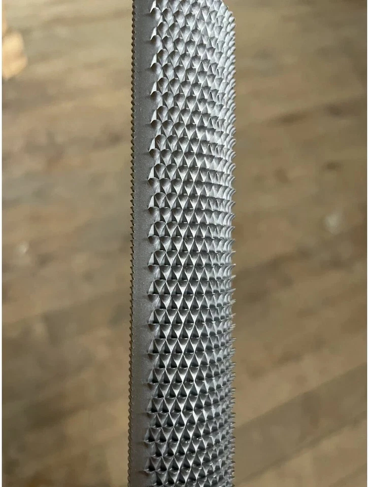 WOOD RASP & HANDEL - Nicholson 12"  HALF ROUND  *Made in the USA with USA Handle - Image 2 of 4