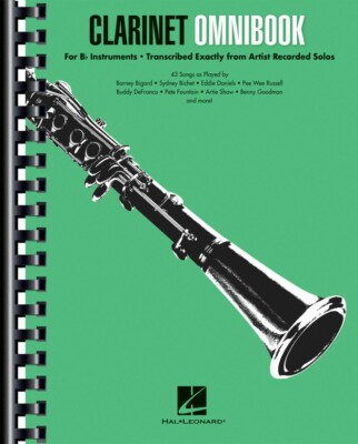 Clarinet Omnibook for B-flat Instruments Transcribed Exactly NEW 000242667