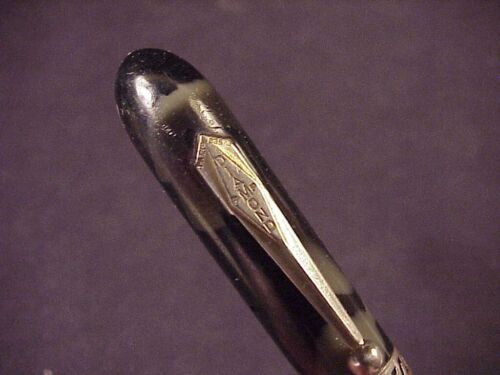 + DIAMANT STIFT, SCHWARZ/PERLE, NPT, LF C. SPÄTE 20ER JAHRE - Bild 2 von 9