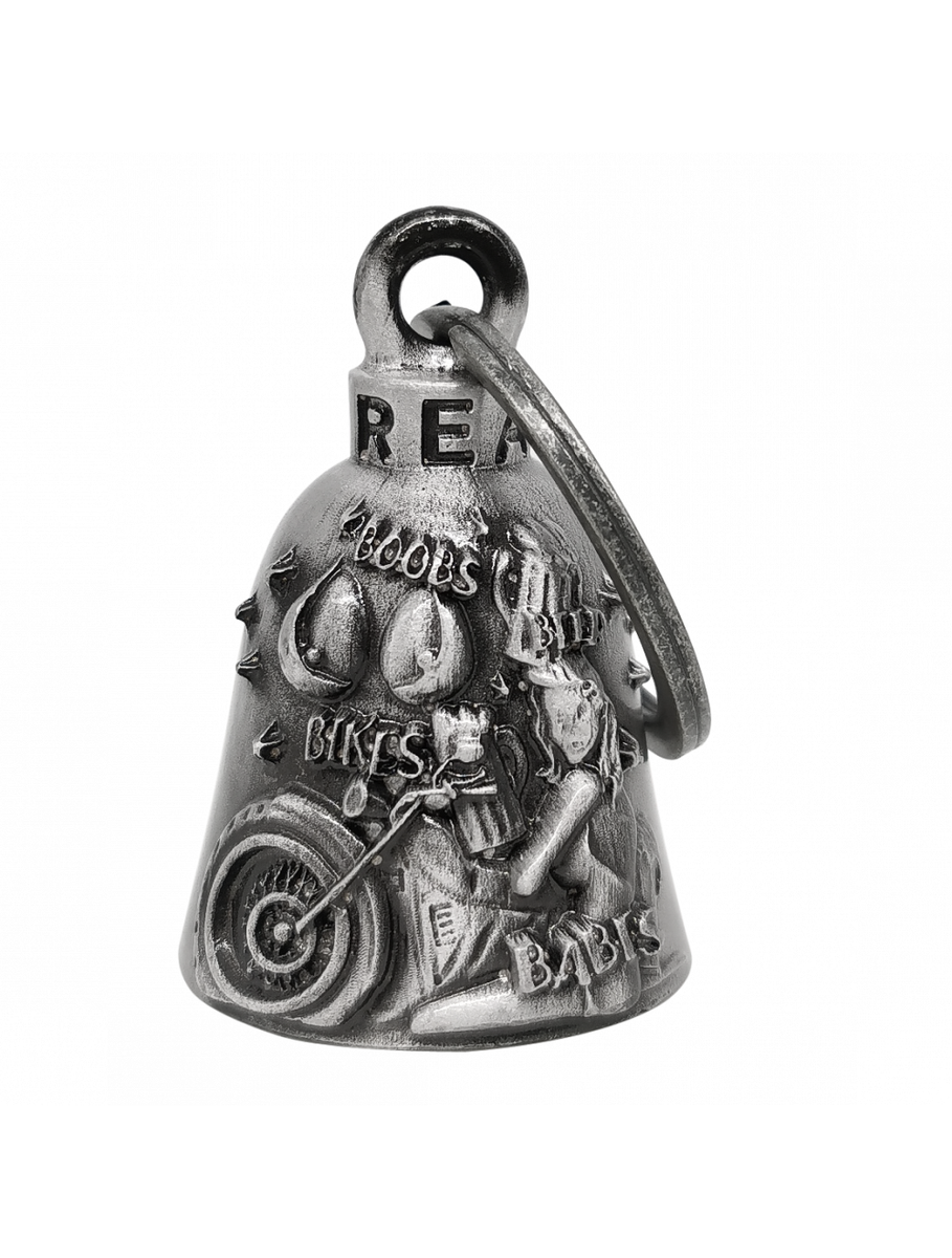 Dream Apparel Motorcycle Bell, For Good Luck And In 3-D, Light Weight Impact Resistant