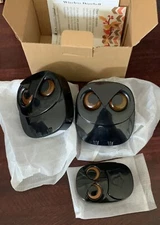 HTZSAFE Wireless Doorbell - Weatherproof Remote Push Button 2 Receivers + 1 Tran