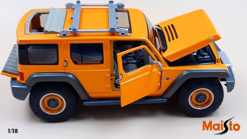 JEEP RESCUE CONCEPT, MAISTO 1:18 PREMIERE EDITION DIECAST METAL - Imagen 7 de 12