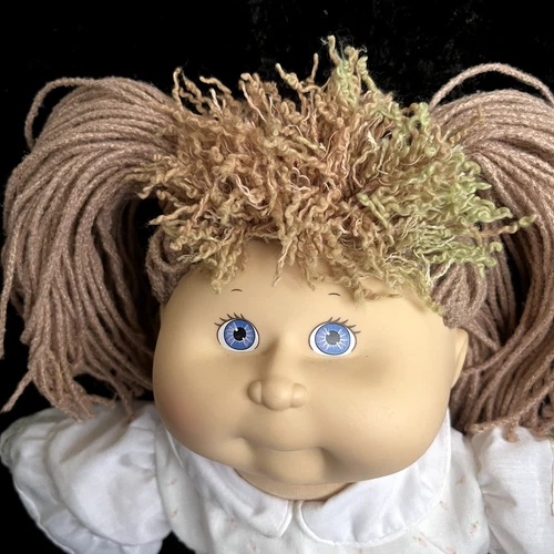 Vintage Cabbage Patch Doll 1st Edition Pretty Crimp and Curl 1990 1991 Xavier