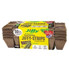 Peat Strips Seed Starter Kit - 50 Pots