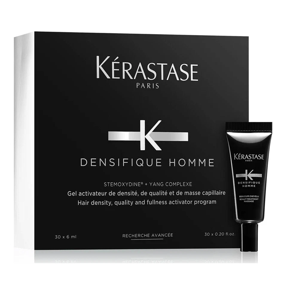 Densidad capilar Kerastase Densifique Homme, tratamiento de crecimiento para hombres 30x6 ml Foto 2 de 4
